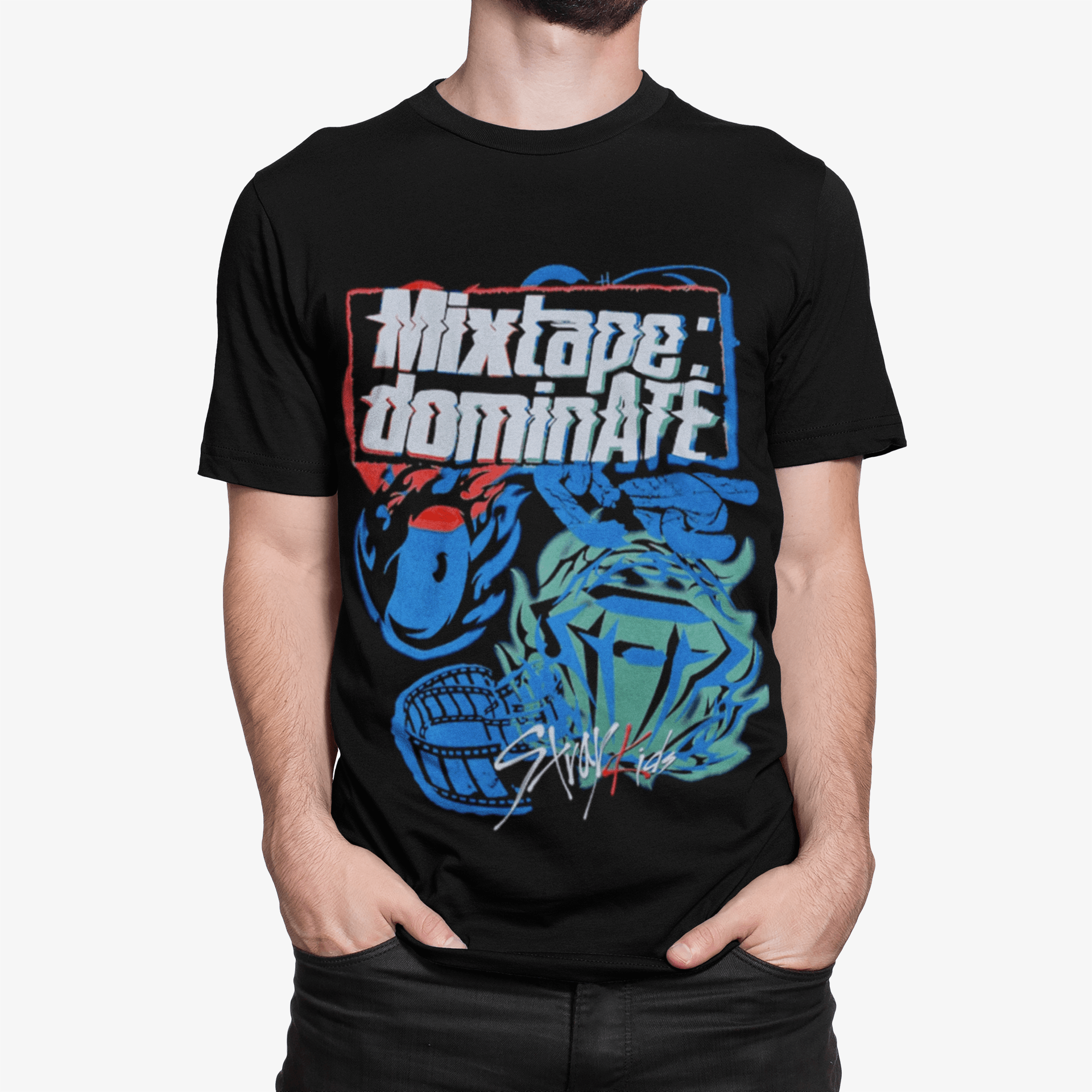 Polera Stray Kids Mixtape - amplitudmodulada