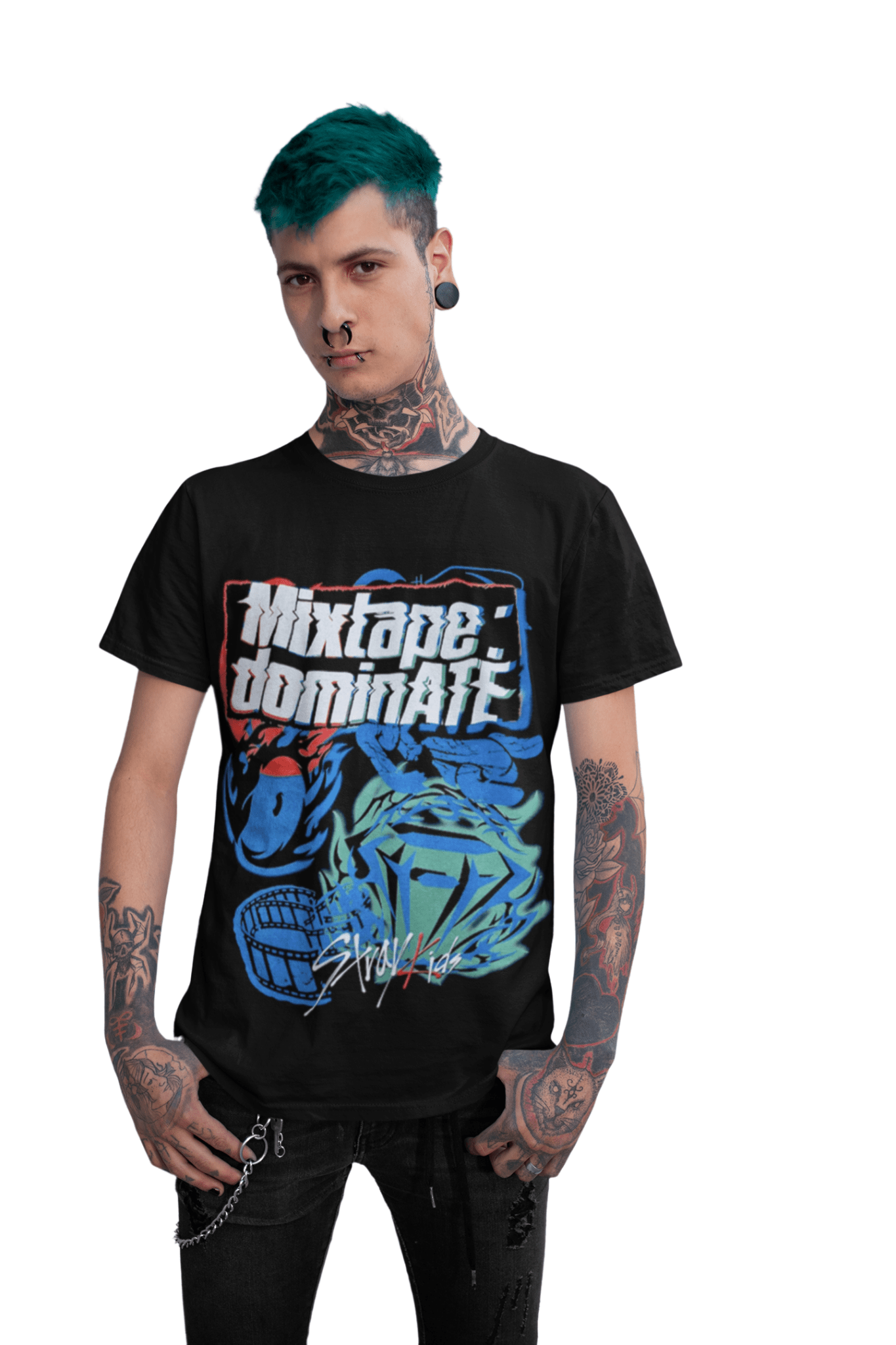 Polera Stray Kids Mixtape - amplitudmodulada