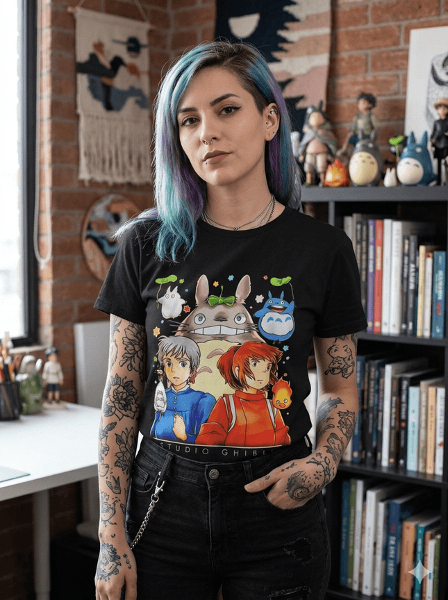 Polera Studio Ghibli - amplitudmodulada