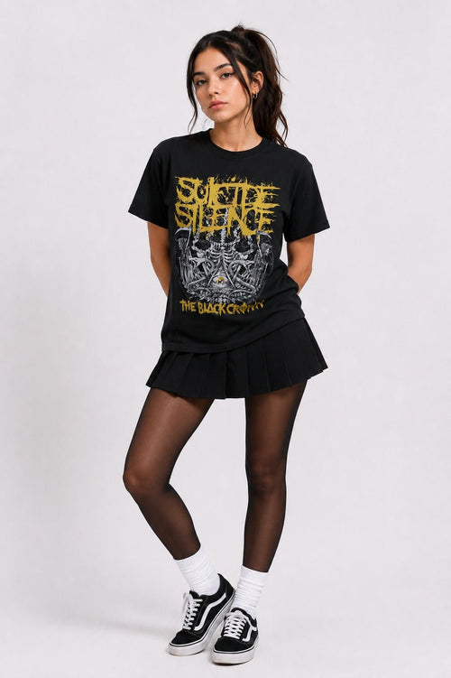 Polera Suicide Silence - amplitudmodulada