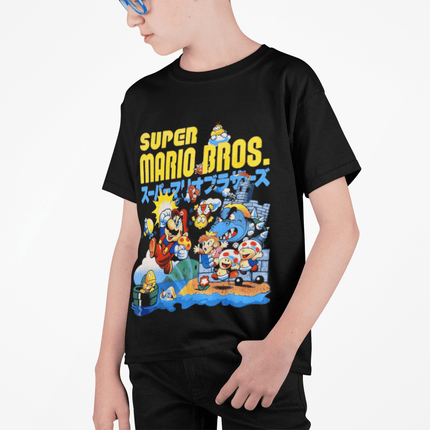 Polera Super Mario Bros KIDS - amplitudmodulada