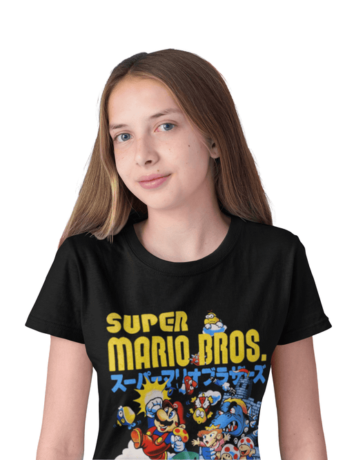 Polera Super Mario Bros KIDS - amplitudmodulada