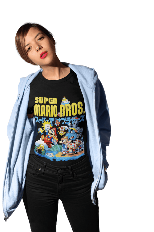 Polera Super Mario Bros KIDS - amplitudmodulada