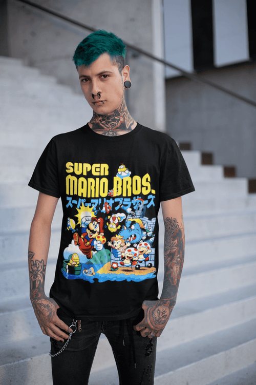 Polera Super Mario Bros - amplitudmodulada