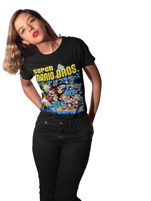 Polera Super Mario Bros KIDS - amplitudmodulada