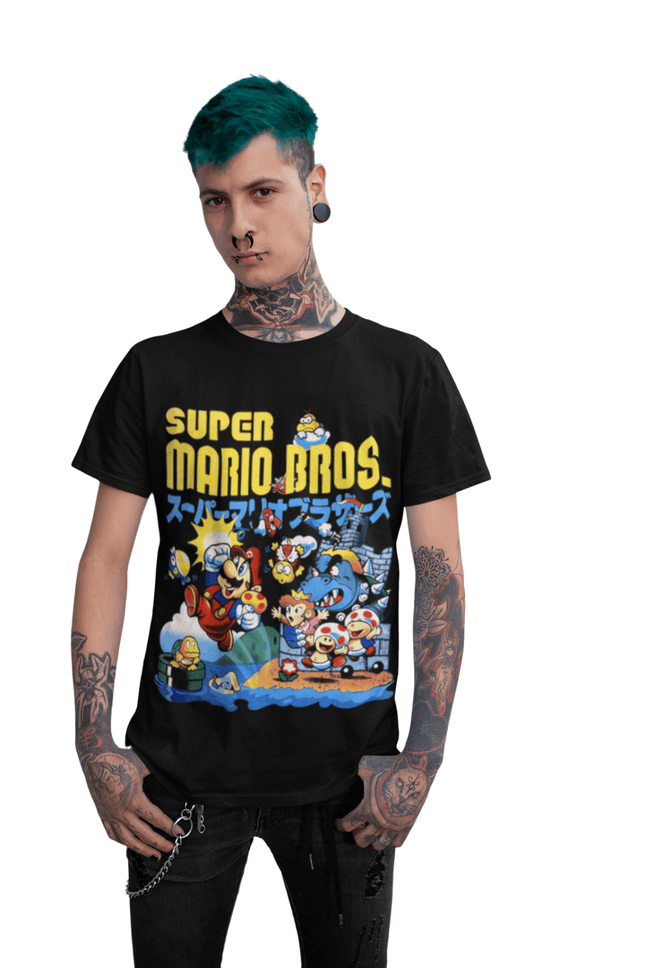 Polera Super Mario Bros - amplitudmodulada
