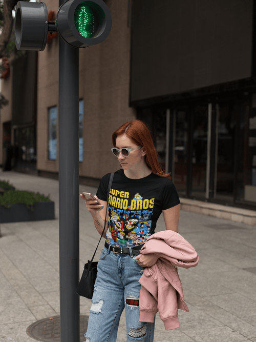 Polera Super Mario Bros - amplitudmodulada