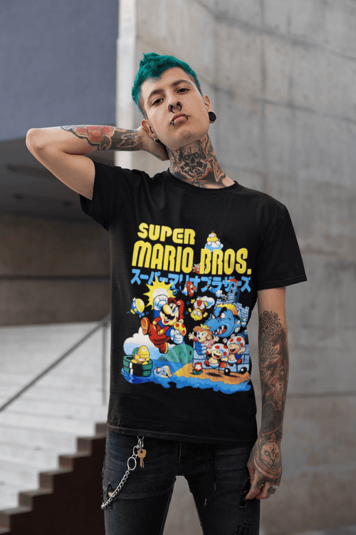 Polera Super Mario Bros - amplitudmodulada