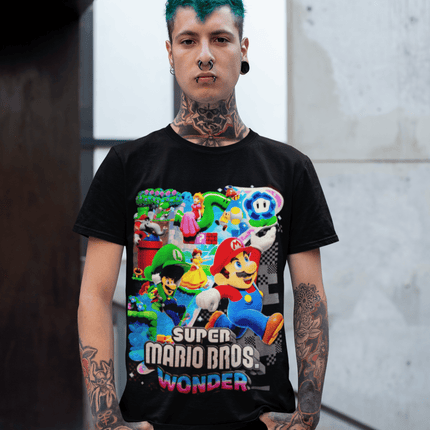 Polera Super Mario Bros Wonder - amplitudmodulada
