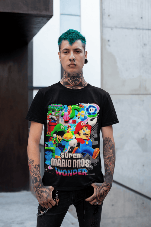 Polera Super Mario Bros Wonder - amplitudmodulada