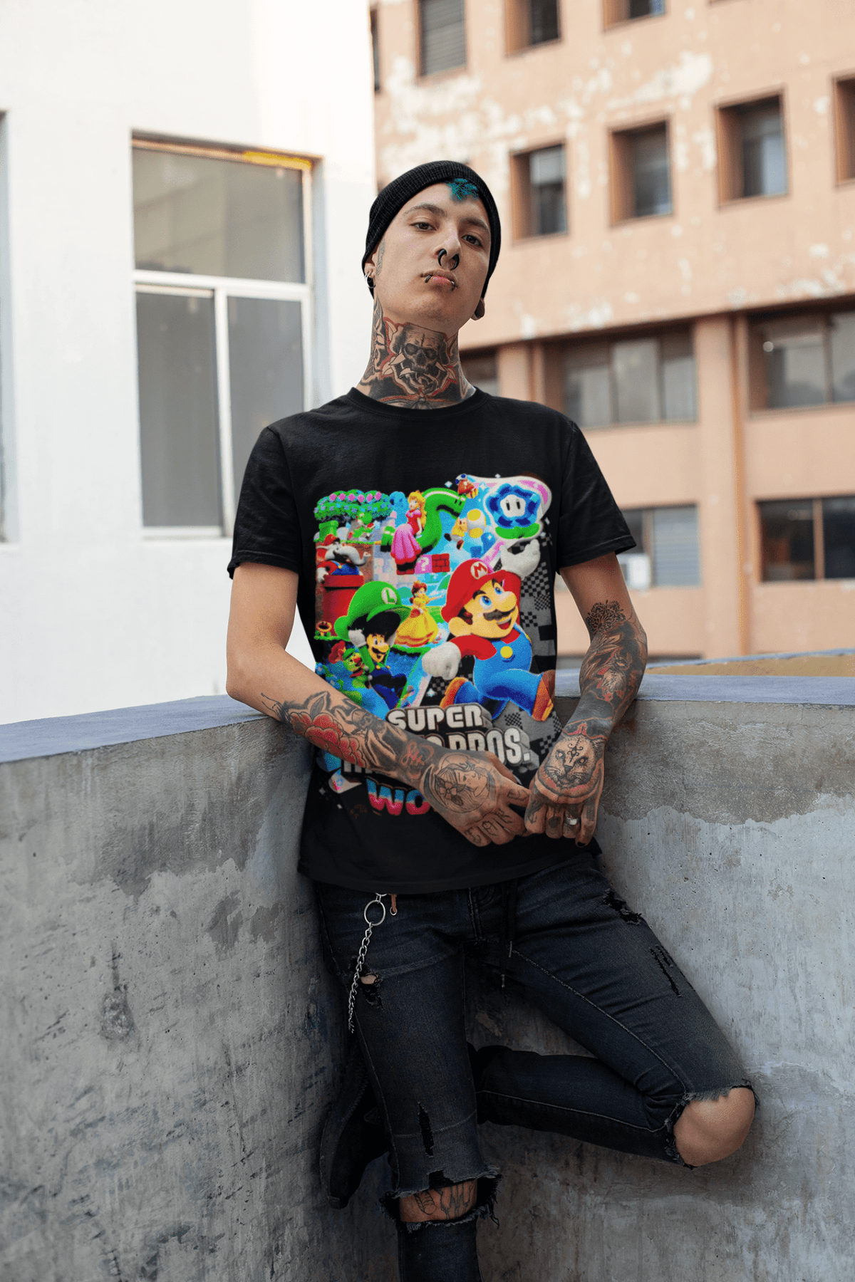 Polera Super Mario Bros Wonder - amplitudmodulada