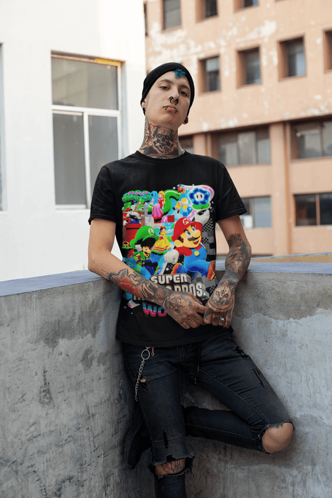 Polera Super Mario Bros Wonder - amplitudmodulada