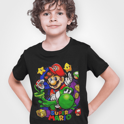 Polera Super Mario Yoshi KIDS - amplitudmodulada