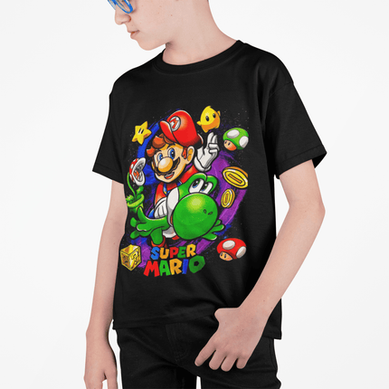 Polera Super Mario Yoshi KIDS - amplitudmodulada