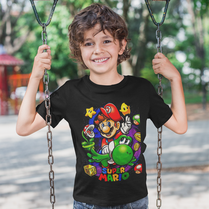 Polera Super Mario Yoshi KIDS - amplitudmodulada