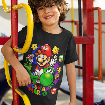 Polera Super Mario Yoshi KIDS - amplitudmodulada