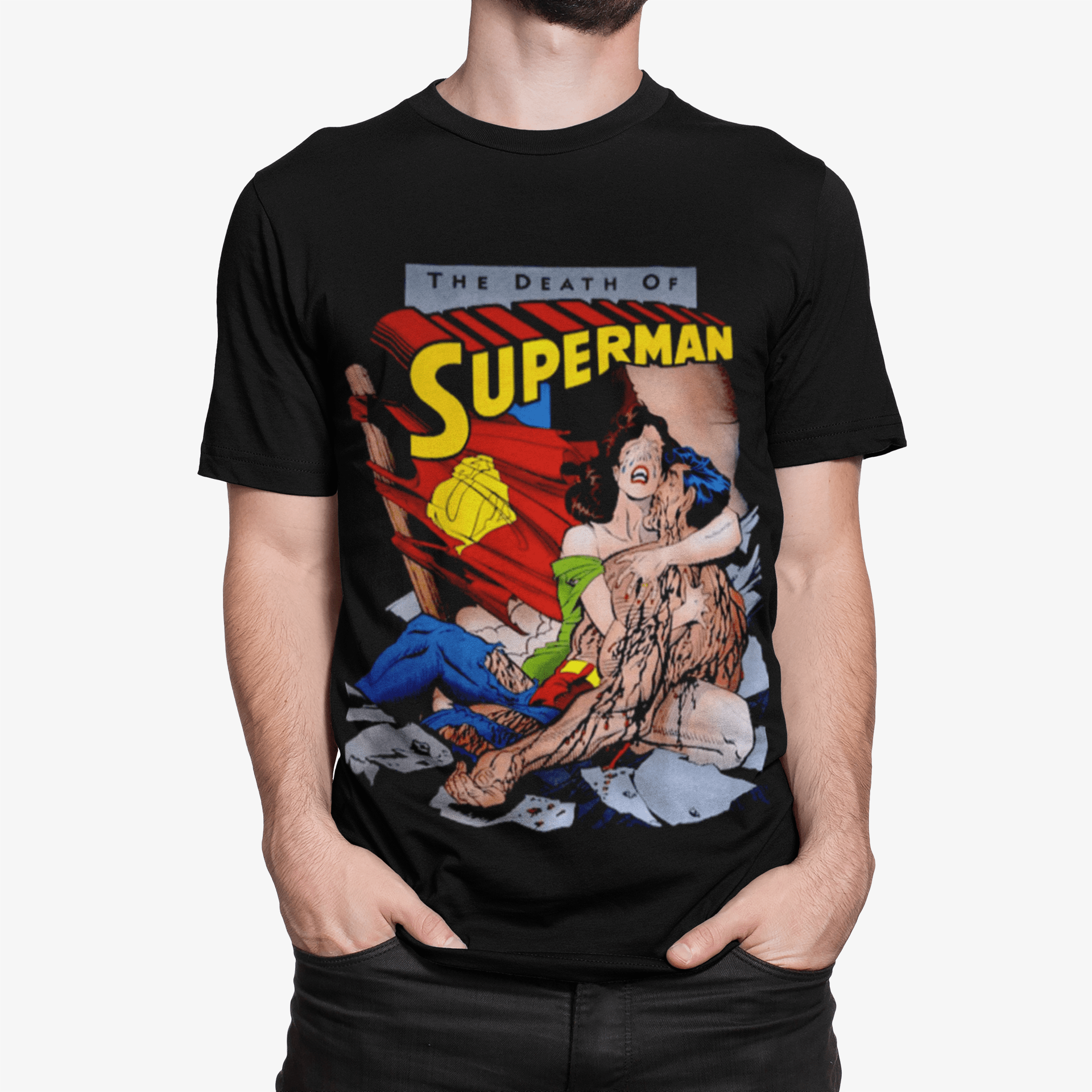 Polera Superman The Death Of - amplitudmodulada