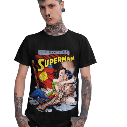 Polera Superman The Death Of - amplitudmodulada