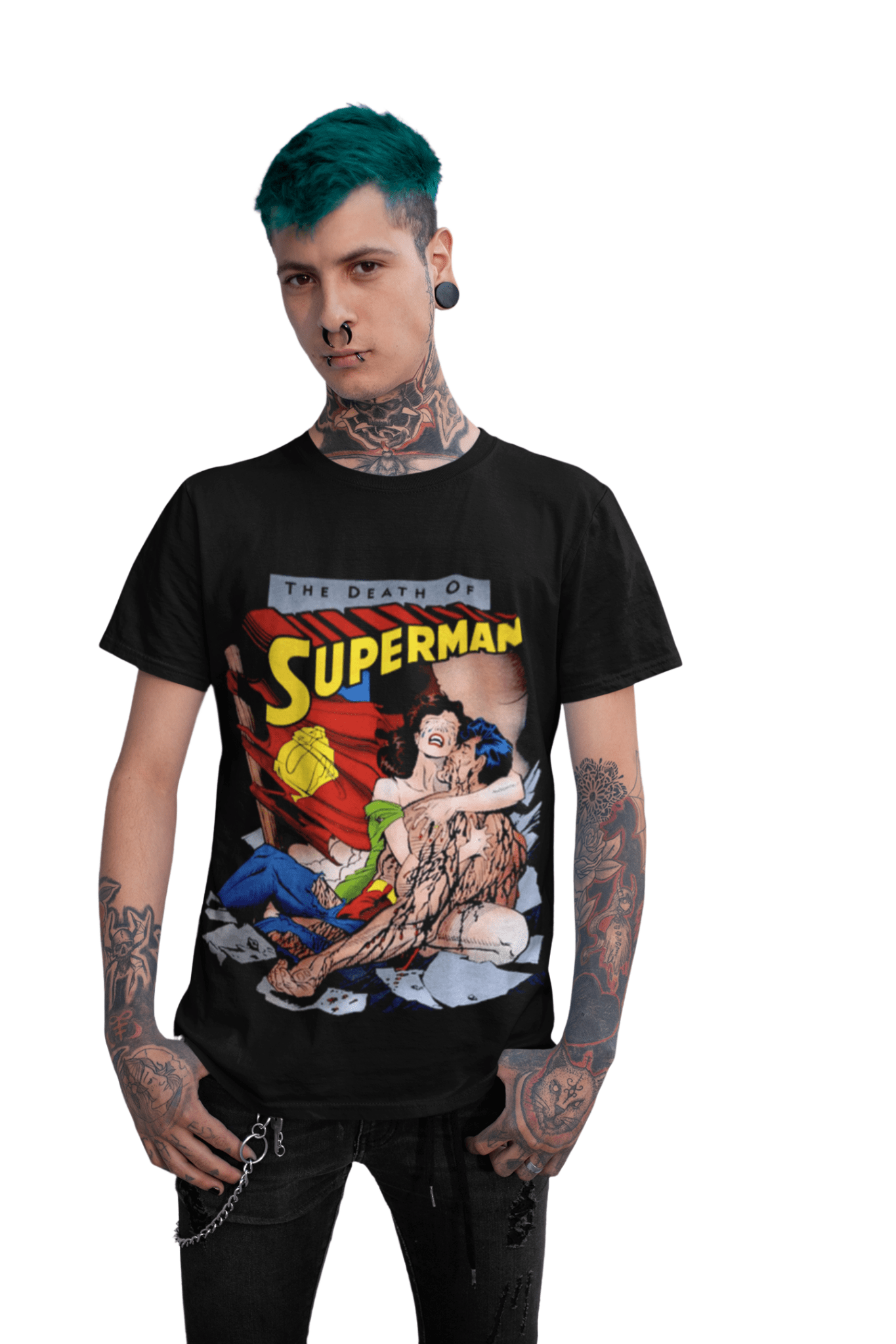Polera Superman The Death Of - amplitudmodulada