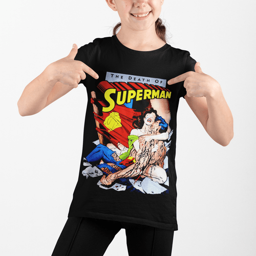 Polera Superman The Death Of KIDS - amplitudmodulada