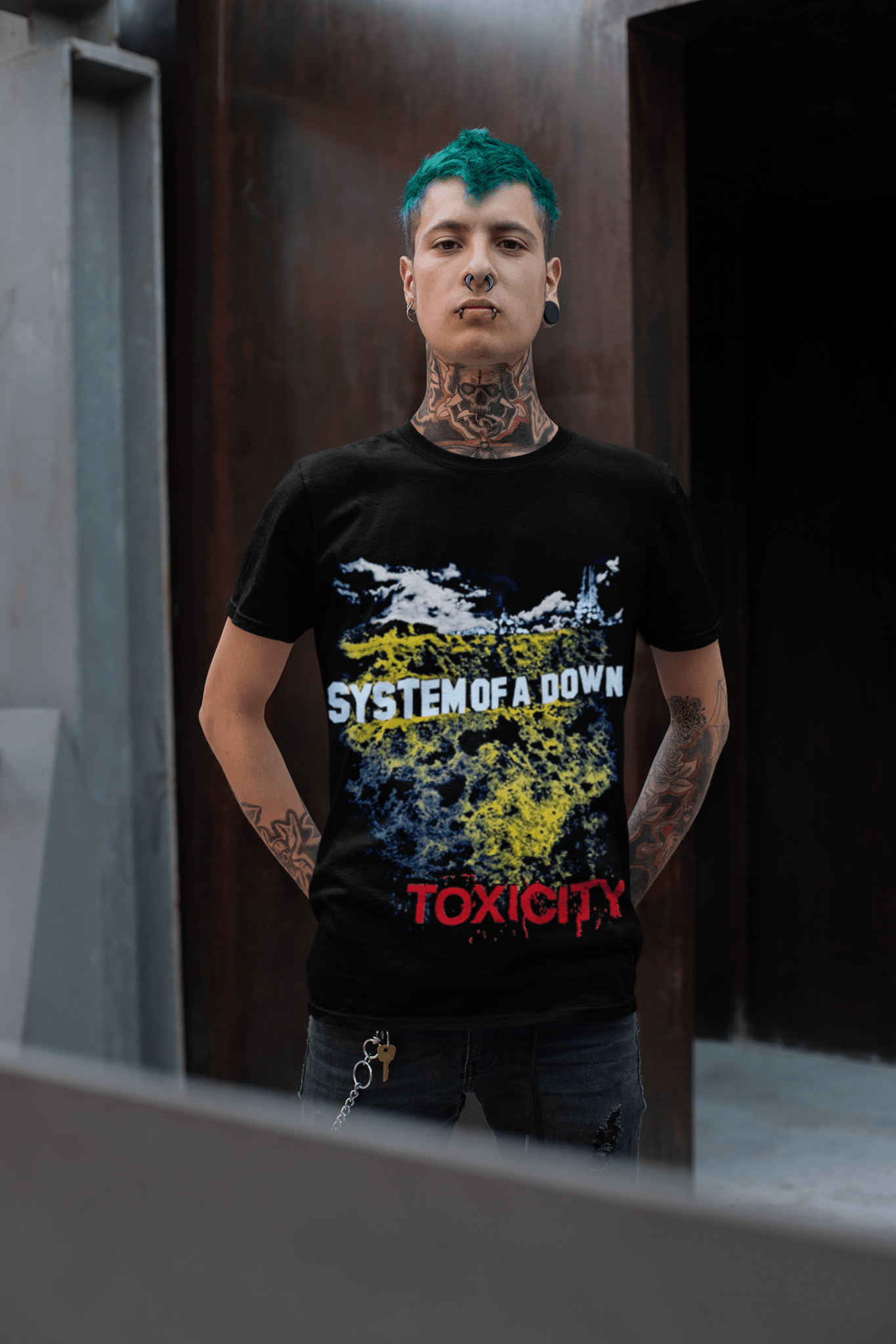 Polera System of a Down Toxicity - amplitudmodulada