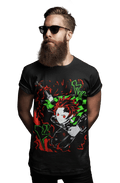 Polera Tanjiro Kamado fuego Kimetsu No Yaiba - amplitudmodulada