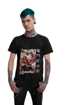 Polera Tanjiro Kamado cafe kimetsu no yaiba - amplitudmodulada