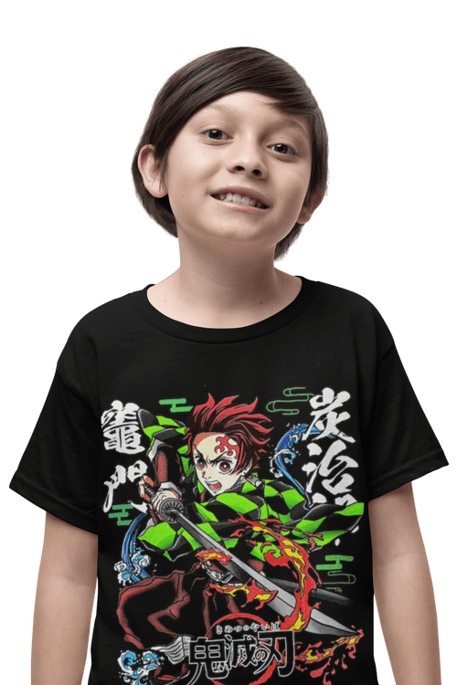 Polera Tanjiro Pilares Demon Slayer - amplitudmodulada