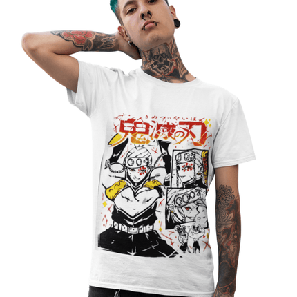 polera Tengen Uzui Kimetsu no yaiba - amplitudmodulada
