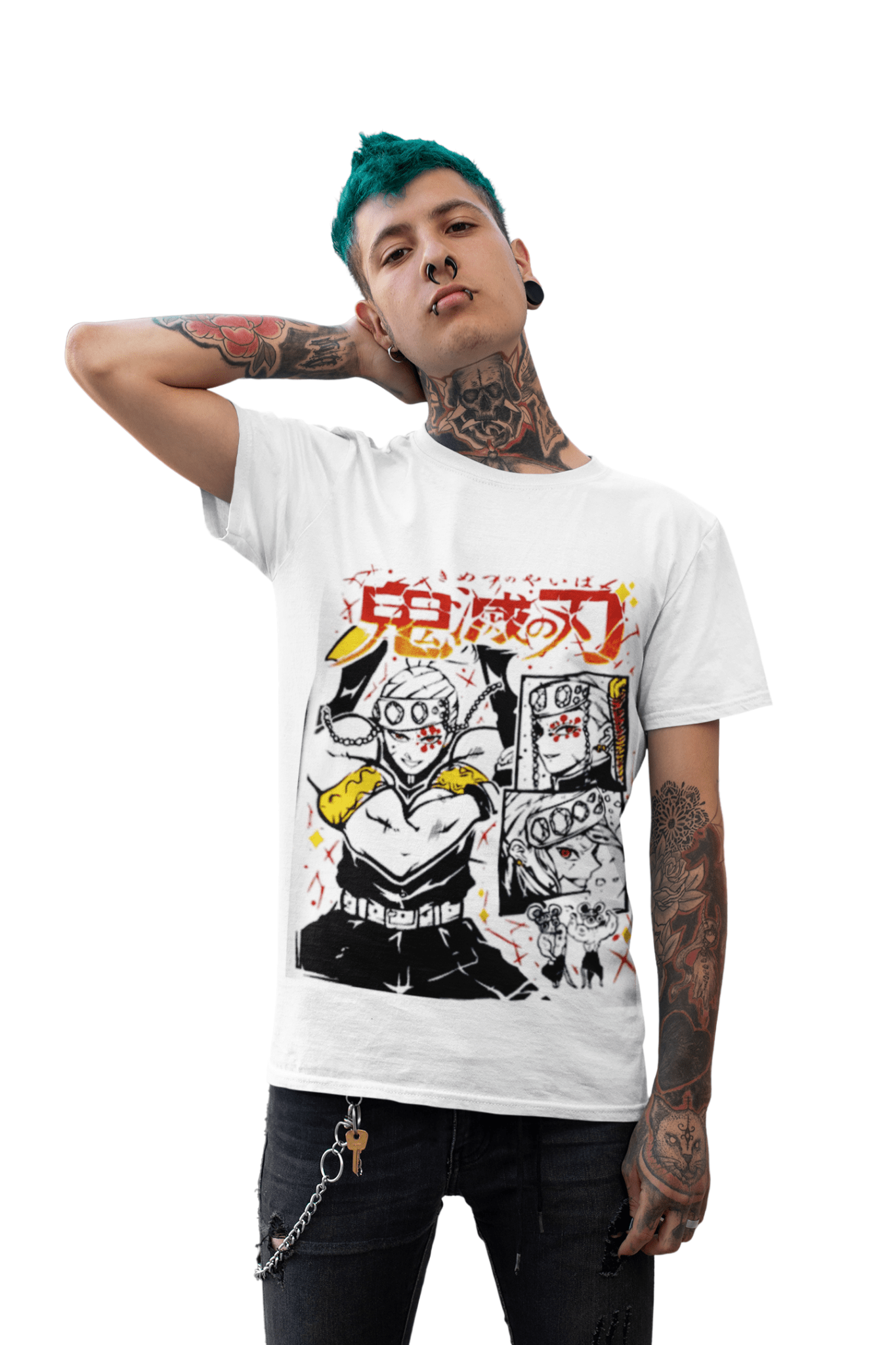 polera Tengen Uzui Kimetsu no yaiba - amplitudmodulada