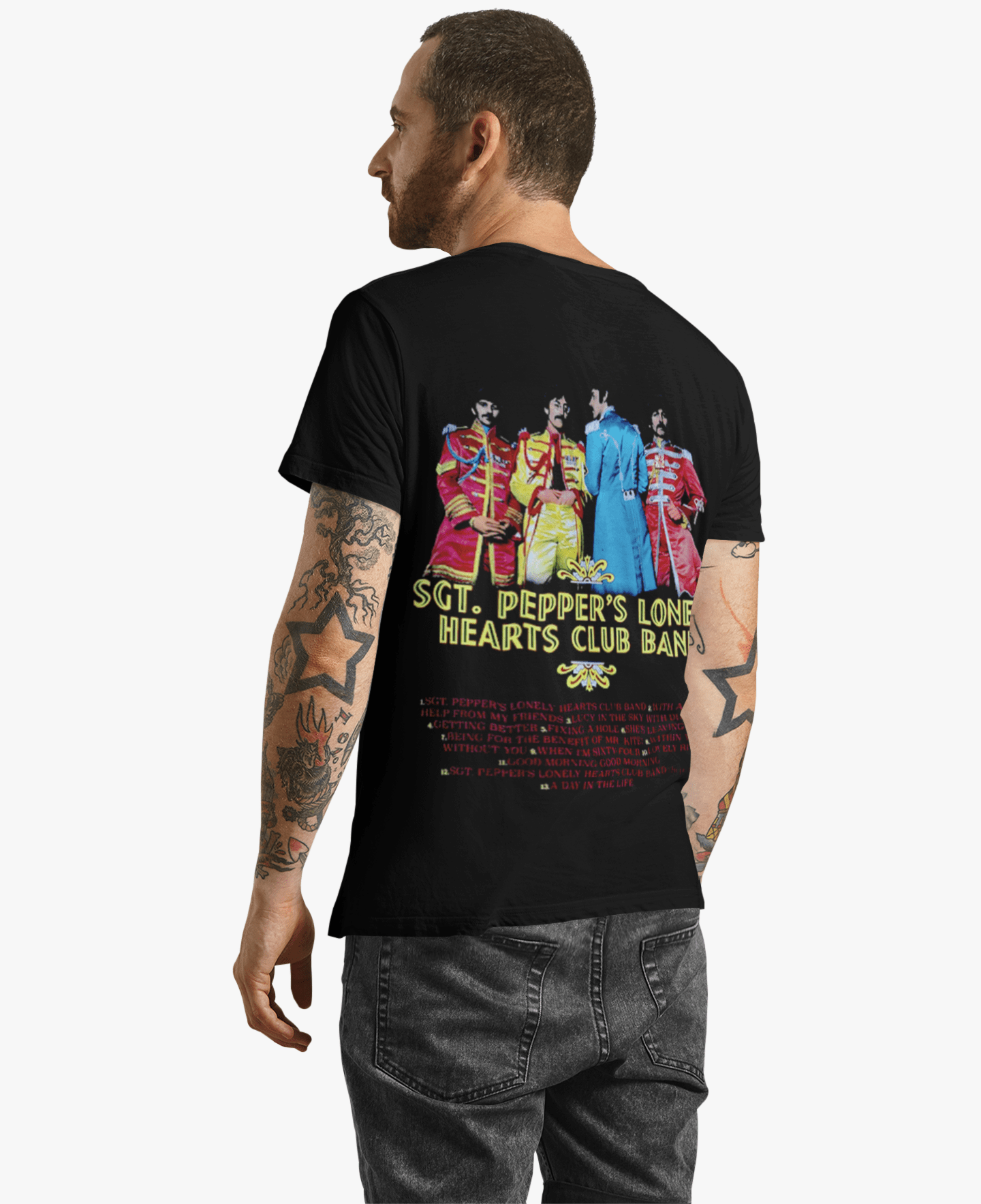 Polera The Beatles sgt pepper lonely - amplitudmodulada