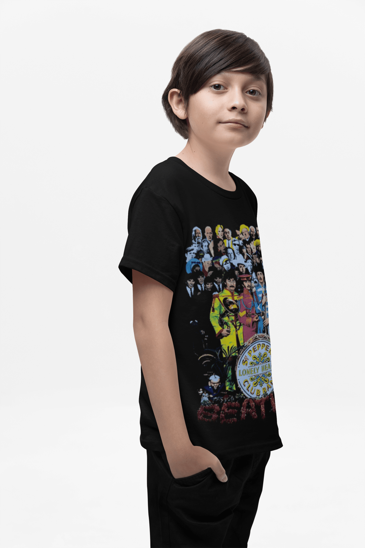 Polera The Beatles sgt pepper lonely - amplitudmodulada