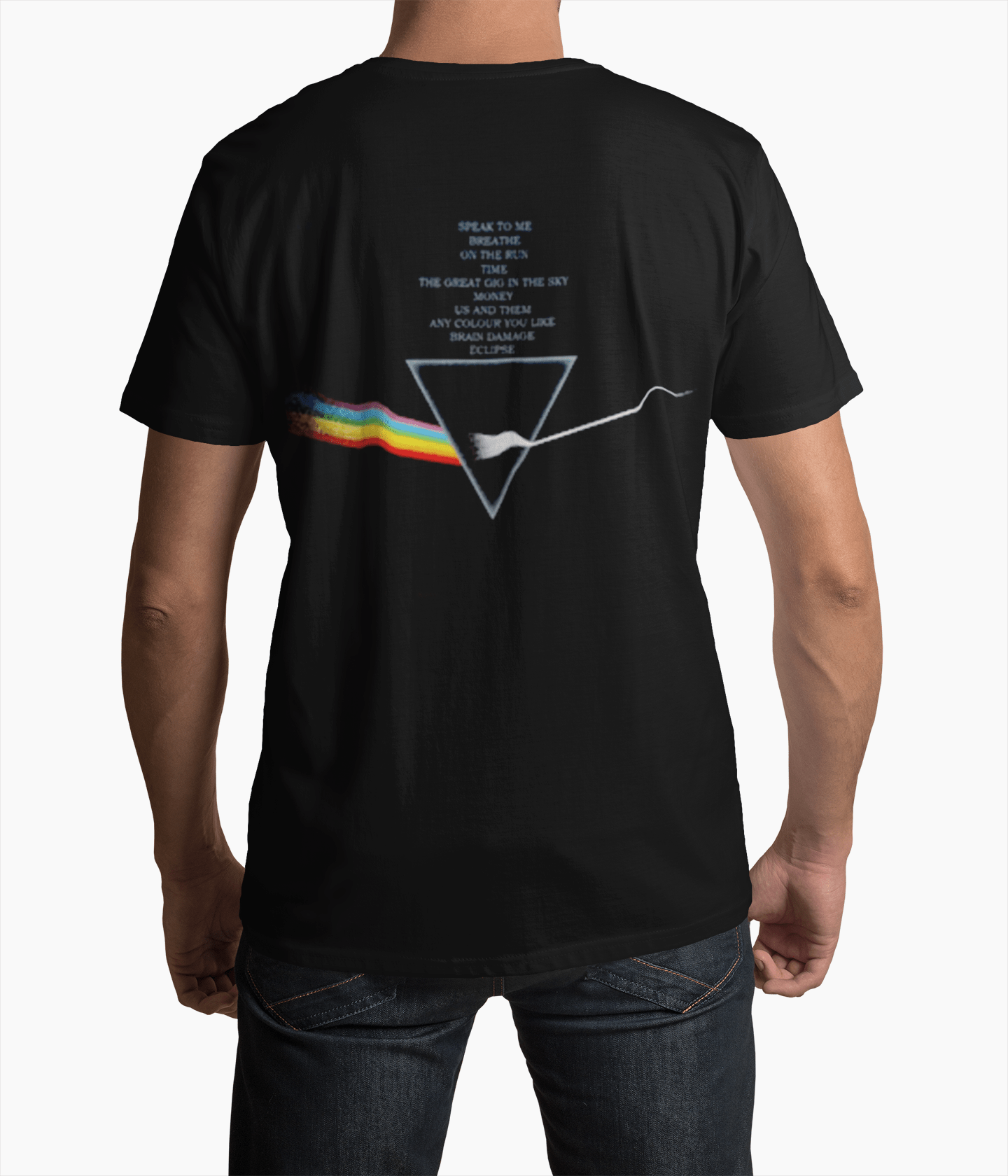 Polera pink floyd The Dark Side of the Moon - amplitudmodulada