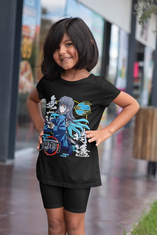 Polera Tokito Muichiro Kimetsu no Yaiba KIDS - amplitudmodulada