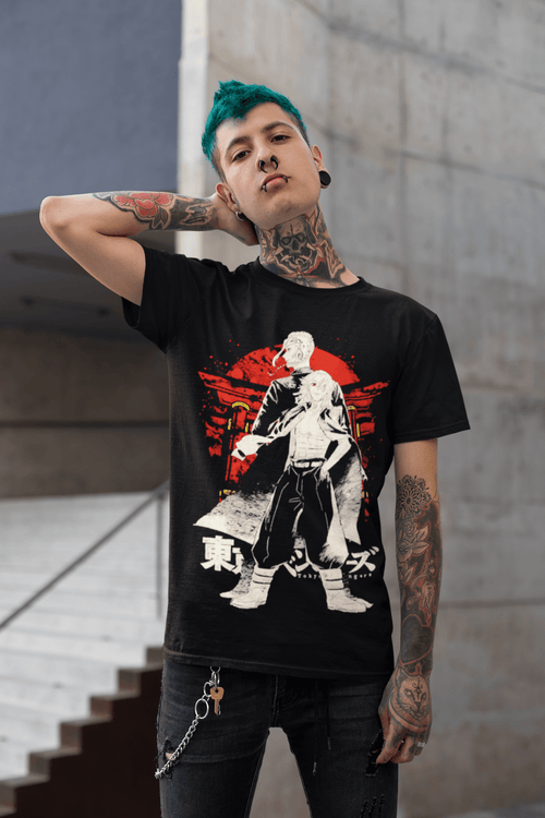 Polera Tokyo Revengers Draken & Mikey - amplitudmodulada