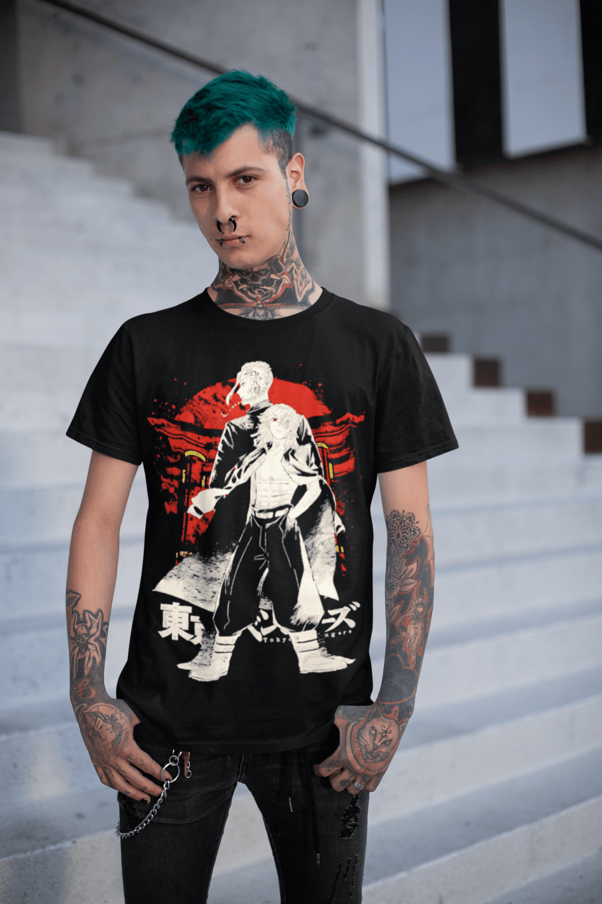 Polera Tokyo Revengers Draken & Mikey - amplitudmodulada