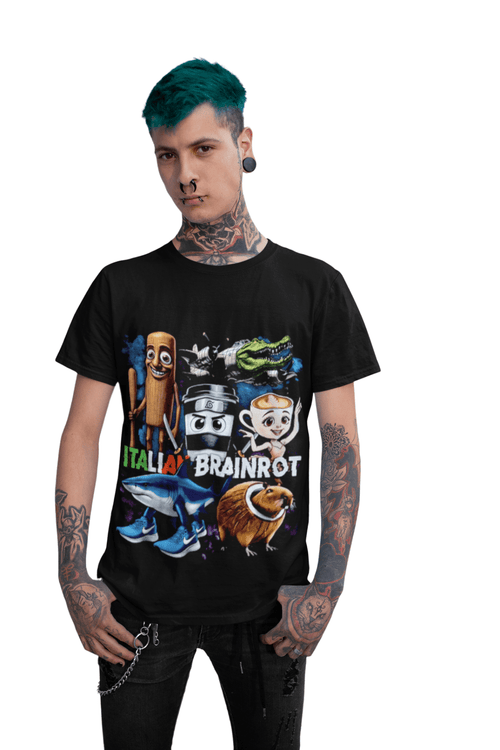 Polera Tralalero Tralala Brainrot 2 - amplitudmodulada