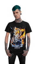 Polera Vegeta dragon ball z - amplitudmodulada
