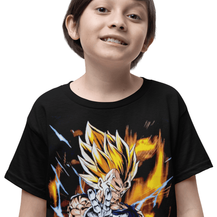 Polera Vegeta dragon ball z - amplitudmodulada