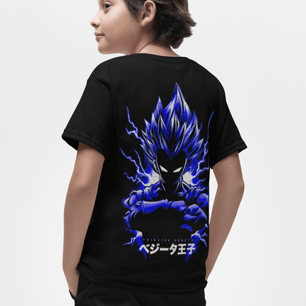 Polera Vegeta Faces KIDS - amplitudmodulada