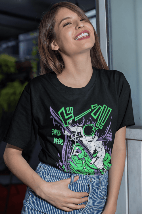 Polera Zoro Pelea - amplitudmodulada
