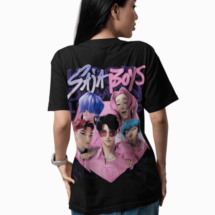 Polera Huntrix Y Saja Boys guerreras K - pop - amplitudmodulada