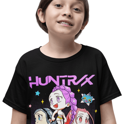 Polera baby Huntrix Y Saja Boys guerreras K - pop - amplitudmodulada