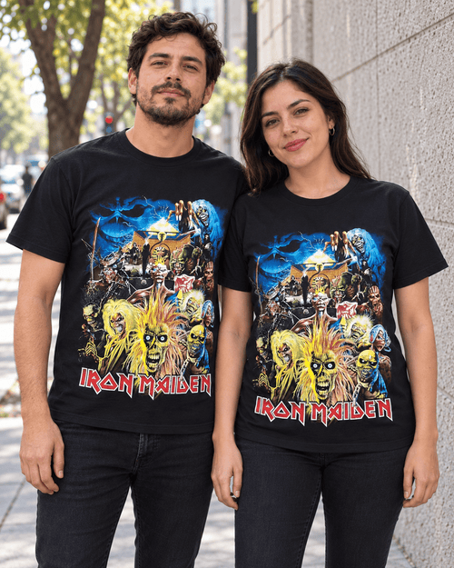 Polera Iron Maiden – The Best of Eddie - amplitudmodulada
