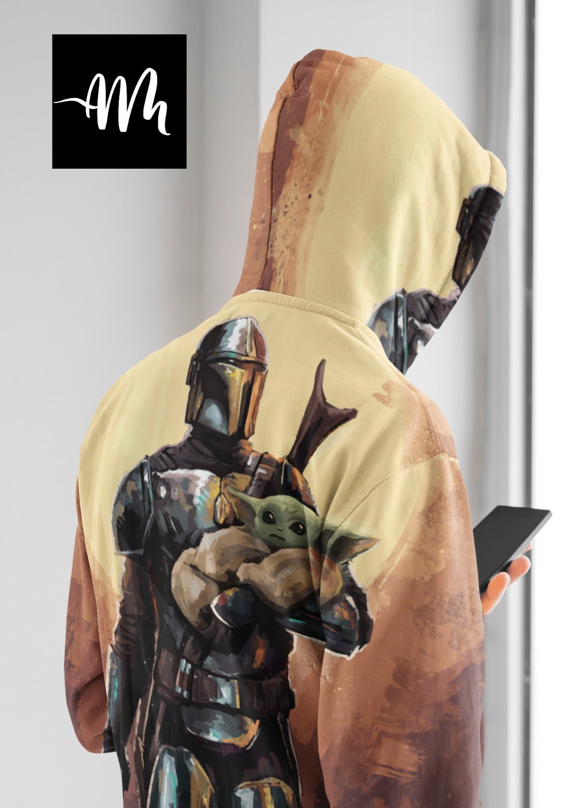 Poleron Baby Yoda - amplitudmodulada