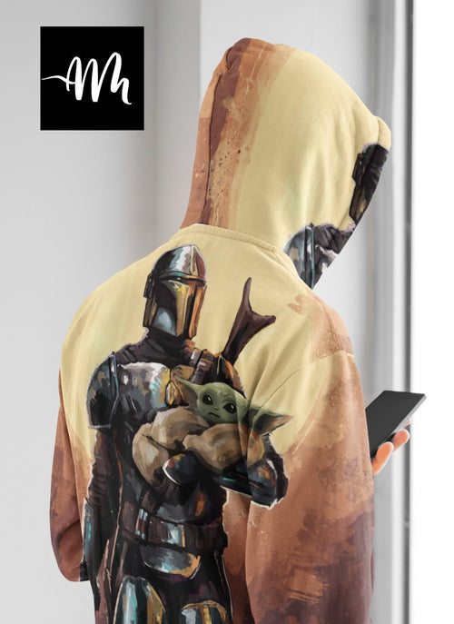 Poleron Baby Yoda - amplitudmodulada