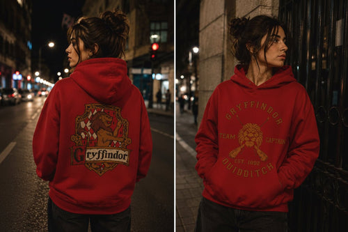 Poleron de Gryffindor con capucha - amplitudmodulada