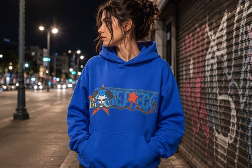 Poleron Franky con capucha - amplitudmodulada