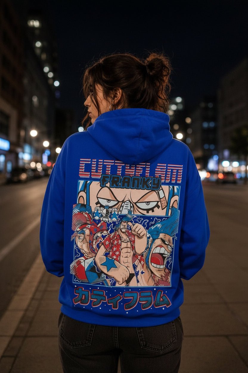 Poleron Franky con capucha - amplitudmodulada
