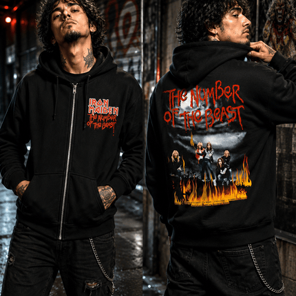 Poleron Iron Maiden The Number Of The Beast - amplitudmodulada